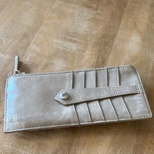 HOBO Tan Leather Wallet